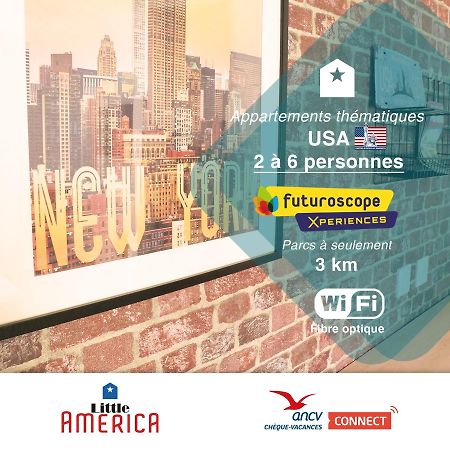 Little America - Appart Hotel 3Km Futuroscope Jaunay-Clan Exterior foto