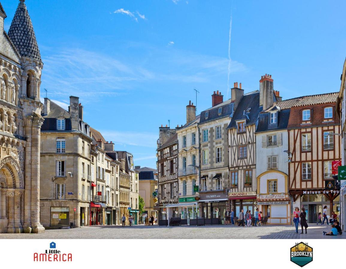 Little America - Appart Hotel 3Km Futuroscope Jaunay-Clan Exterior foto