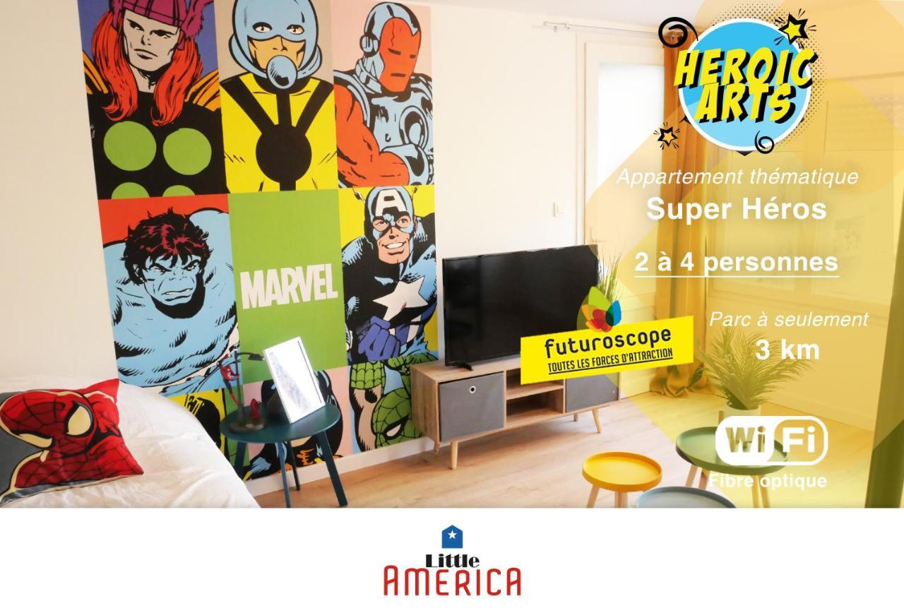 Little America - Appart Hotel 3Km Futuroscope Jaunay-Clan Exterior foto
